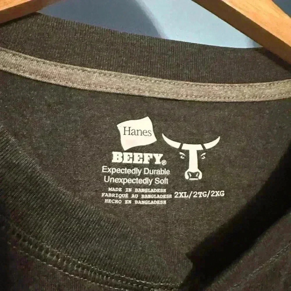 Men’s 2XL big beefy long sleeve 3 button down - Picture 2 of 5